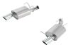BORLA Axle-Back S-Type 2.75" Sport Exhaust FORD Mustang Boss 302 5.0V8 BORLA Axle-Back S-Type 2.75" Sport Exhaust FORD Mustang Boss 302 5.0V8