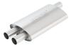 BORLA Touring Muffler to use with 140584 for quieter sound 2.25" Ford MUSTANG ECO BOOST 2.3L AT/MT RWD 2DR (15-18)
