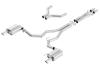 BORLA Cat-Back™ System "ATAK" 3" Ford MUSTANG GT 5.0L V8 AT/MT RWD 2DR (15-17) BORLA Cat-Back™ System "ATAK" 3" Ford MUSTANG GT 5.0L V8 AT/MT RWD 2DR (15-17)
