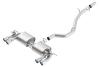 BORLA Cat-Back™ System "S-Type" 3", 2.25" Volkswagen GOLF R 2.0L Turbo AT/MT AWD 4DR (15-17) BORLA Cat-Back™ System "S-Type" 3", 2.25" Volkswagen GOLF R 2.0L Turbo AT/MT AWD 4DR (15-17)