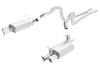BORLA Cat-Back™ System "S-Type" 2.75" Ford MUSTANG Shelby GT 500 5.8L SC V8 MT RWD 2 DR (13-14) BORLA Cat-Back™ System "S-Type" 2.75" Ford MUSTANG Shelby GT 500 5.8L SC V8 MT RWD 2 DR (13-14)
