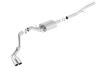 BORLA Cat-Back™ System  "S-Type" 3.5", 2.25" GMC SIERRA 1500 6.2L V8 AT/MT 2+4WD 4DR EC STB (78.7") CC SB (69.3), WB 143.5" (14-18) BORLA Cat-Back™ System  "S-Type" 3.5", 2.25" GMC SIERRA 1500 6.2L V8 AT/MT 2+4WD 4DR EC STB (78.7") CC SB (69.3), WB 143.5" (14-18)