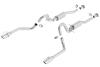 BORLA Cat-Back™ System "S-Type" 2.5" Ford MUSTANG GT 4.6L V8 AT/MT RWD 2DR (99-04) BORLA Cat-Back™ System "S-Type" 2.5" Ford MUSTANG GT 4.6L V8 AT/MT RWD 2DR (99-04)