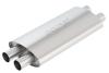 BORLA Touring Muffler to add to 140587 or 140588 to create a quiter sound level 2.25" Ford MUSTANG 3.7L V6 AT/MT RWD 2DR (15-16)