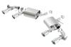 BORLA Axle-Back  "S-Type" 2.25", 2.75" Chevrolet CAMARO V6 3.6L V6 AT/MT RWD 2DR w/dual mode exhaust valves (NPP) (16-18) BORLA Axle-Back  "S-Type" 2.25", 2.75" Chevrolet CAMARO V6 3.6L V6 AT/MT RWD 2DR w/dual mode exhaust valves (NPP) (16-18)