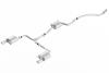 BORLA Cat-Back Sport Exhaust AUDI A4 AWD 2.0T 2013-2015 BORLA Cat-Back Sport Exhaust AUDI A4 AWD 2.0T 2013-2015
