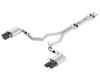 BORLA Cat-Back™ System "S-Type" 3.0" Ford MUSTANG GT 5.0L V8 AT/MT RWD 2DR w/o valves (18-19) BORLA Cat-Back™ System "S-Type" 3.0" Ford MUSTANG GT 5.0L V8 AT/MT RWD 2DR w/o valves (18-19)