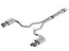 BORLA Cat-Back™ System "S-Type" 3.0" Ford MUSTANG GT 5.0L V8 AT/MT RWD 2DR w/o valves (18-19) BORLA Cat-Back™ System "S-Type" 3.0" Ford MUSTANG GT 5.0L V8 AT/MT RWD 2DR w/o valves (18-19)