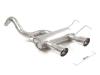 Ragazzon rear silencer with Sport Line tail pipe ABARTH 500 / 595 Abarth