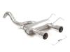 Ragazzon rear silencer with central round tail pipe   ABARTH 500 / 595 Abarth