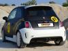 Ragazzon rear silencer with central Carbon tail pipe ABARTH 500 / 595 Abarth