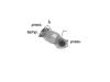 Catalyst group for particulate filter replacement   AUDI A6 2.0TDi Catalyst group for particulate filter replacement   AUDI A6 2.0TDi