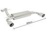 Ragazzon rear silencer round with Sport Line tail pipe FORD Focus 1.5/1.6 Ecoboost (110kW) Ragazzon rear silencer round with Sport Line tail pipe FORD Focus 1.5/1.6 Ecoboost (110kW)