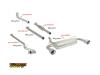 Ragazzon rear silencer round with Sport Line tail pipe SUBARU BRZ 2.0 (147kW) Ragazzon rear silencer round with Sport Line tail pipe SUBARU BRZ 2.0 (147kW)