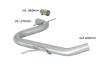 Ragazzon centre pipe VOLKSWAGEN Golf VI 2.0 TSI (155/173kW) Ragazzon centre pipe VOLKSWAGEN Golf VI 2.0 TSI (155/173kW)