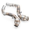 Downpipe BMW M8 F91 + CATALYST HJS 300 cpsi EURO 6 Downpipe BMW M8 F91 + CATALYST HJS 300 cpsi EURO 6