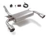 Ragazzon rear silencer with electrical valve round with Sport Line tail pipe TOYOTA GR86 2.4 (172kW)