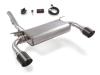 Ragazzon rear silencer with electrical valve with carbon tips TOYOTA GR86 2.4 (172kW)