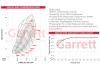 Garrett GBC20-300 komplett turbófeltöltő 0.55 O/V. T25 / 5-csavar WG Garrett GBC20-300 komplett turbófeltöltő 0.55 O/V. T25 / 5-csavar WG