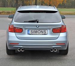 SIMONS Sportsystem 4*80 BMW F33 GT 320d -05.2016