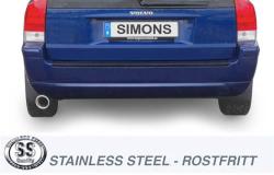 SIMONS Sportsystem    1*100 V70 Turbo AWD 6/04-