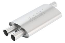 BORLA Touring Muffler to use with 140584 for quieter sound 2.25" Ford MUSTANG ECO BOOST 2.3L AT/MT RWD 2DR (15-18)