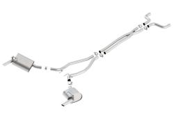 BORLA Cat-Back™ System  "S-Type" 2.25" Chevrolet CAMARO V6 3.6L V6 AT/MT RWD 2DR (except RS, w/Dual-mode exhaust) (14-15)