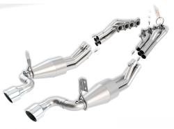 BORLA Header/Collector Muffler (Offroad only) 1.75" primary, 3" outlet Ford GT 5.4L MT RWD (05-06)