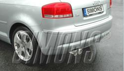 SIMONS Rear Sport Exhaust Silencer AUDI A3 1.4 2.0 TFSI 04-12