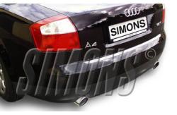 SIMONS Double Sport Exhaust AUDI A4 (B6/B7) Quattro 1.8T 2.0TFSI 2001-2008