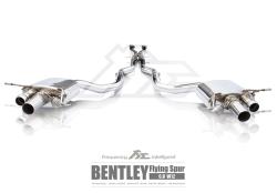FI Exhaust aktívszelepes sport kipufogó BENTLEY Flying Spur W12 2014-től