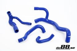 do88 coolant hose kit, AUDI S2 3B 1990-1992 - Blue