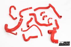 do88 coolant hose kit, AUDI S4/RS4 2.7 BITURBO - Red
