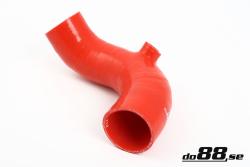 do88 Inlet Hose 76mm/3" VOLVO 740 760 2.0T 2.3T 1990-1992 - Red