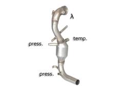 Ragazzon cat replacement+particulate filter replacement pipe CITROEN Nemo 1.3HDi (55kW)