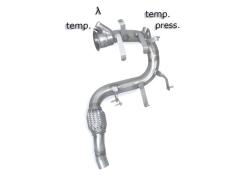 Ragazzon cat replacement+particulate filter replacement pipe  MINI R55 Clubman Cooper SD 2.0 (105kW)