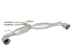 Ragazzon rear silencer round with Sport Line tail pipe VOLKSWAGEN Golf VI 2.0 TSI (155/173kW) Ragazzon rear silencer round with Sport Line tail pipe VOLKSWAGEN Golf VI 2.0 TSI (155/173kW)