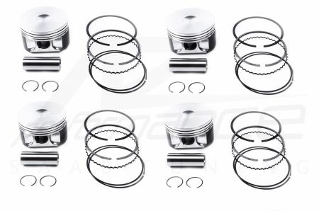 Wössner Forged Piston Kit OPEL 2.0 16V C20XE with 3 rings 88.0mm