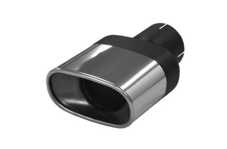 Kerekített téglalap rozsdamentes kipufogóvég 85/150 mm 76 Kerekített téglalap rozsdamentes kipufogóvég 85/150 mm 76
