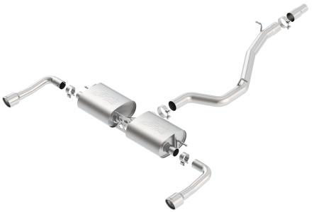 BORLA Cat-Back Sport Exhaust AUDI A3 QUATTRO 2.0T 2014-2017 BORLA Cat-Back Sport Exhaust AUDI A3 QUATTRO 2.0T 2014-2017