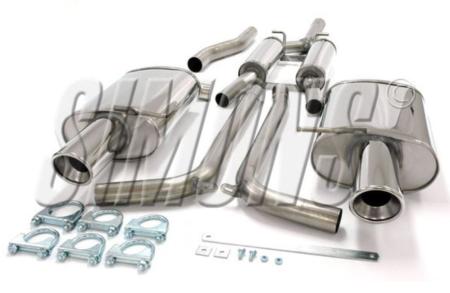 SIMONS Duplex Sport Cat-back Exhaust AUDI A4 (B7) 1.8T 2.0TFSI 2005-2008 SIMONS Duplex Sport Cat-back Exhaust AUDI A4 (B7) 1.8T 2.0TFSI 2005-2008