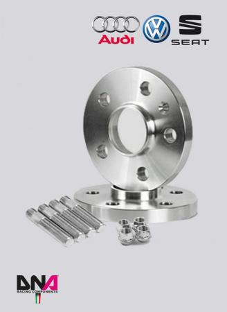 VW GOLF VII WHEEL SPACERS (PAIR) 13 mm + STUDS + NUTS KIT VW GOLF VII WHEEL SPACERS (PAIR) 13 mm + STUDS + NUTS KIT