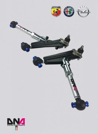 FIAT G.PUNTO ADJUSTABLE CAMBER CASTER SUSPENSION ARMS KIT FIAT G.PUNTO ADJUSTABLE CAMBER CASTER SUSPENSION ARMS KIT