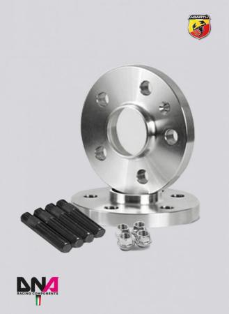 FIAT G PUNTO WHEEL SPACERS (PAIR) 16 mm + STUDS + MOTORSPORT NUTS KIT FIAT G PUNTO WHEEL SPACERS (PAIR) 16 mm + STUDS + MOTORSPORT NUTS KIT