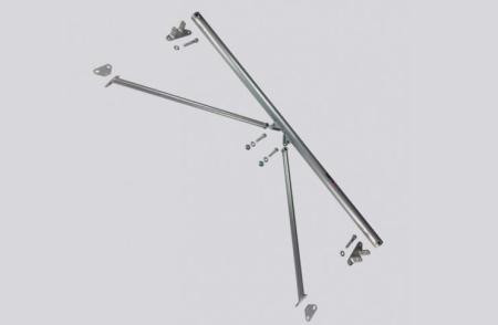 DNA Racing Rear Strut Bar with Tie Rods Kit FIAT 500 ABARTH EU 2008- DNA Racing Rear Strut Bar with Tie Rods Kit FIAT 500 ABARTH EU 2008-