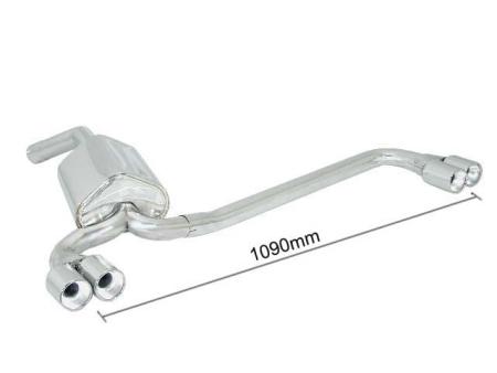 Ragazzon rozsdamentes hátsó kipufogó ALFA ROMEO 156 GTA 3.2 I V6 Ragazzon rozsdamentes hátsó kipufogó ALFA ROMEO 156 GTA 3.2 I V6