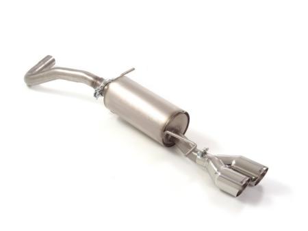 Ragazzon rozsdamentes hátsó kipufogó kerek Sport Line véggel AUDI A1 1.4TSI Ragazzon rozsdamentes hátsó kipufogó kerek Sport Line véggel AUDI A1 1.4TSI