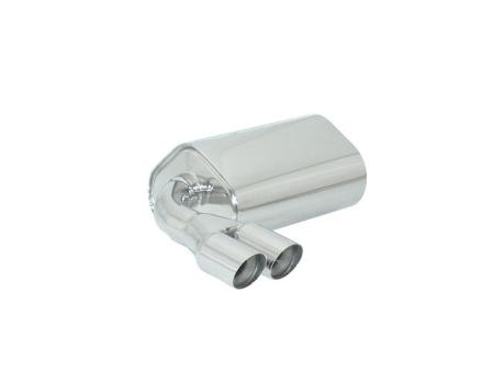 Ragazzon rear silencer round with Sport Line tail pipe AUDI A3 1.8TFSI Ragazzon rear silencer round with Sport Line tail pipe AUDI A3 1.8TFSI