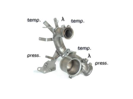 Ragazzon cat replacement+particulate filter replacement pipe  AUDI A3 1.6TDi Ragazzon cat replacement+particulate filter replacement pipe  AUDI A3 1.6TDi