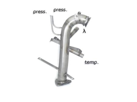 Ragazzon cat replacement+particulate filter replacement pipe CHEVROLET Captiva 2.2D Ragazzon cat replacement+particulate filter replacement pipe CHEVROLET Captiva 2.2D